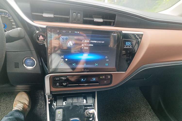 Used Toyota Corolla Hybrid E+ 2019 1.8L E-CVT Leading Edition Audio And AC Panel