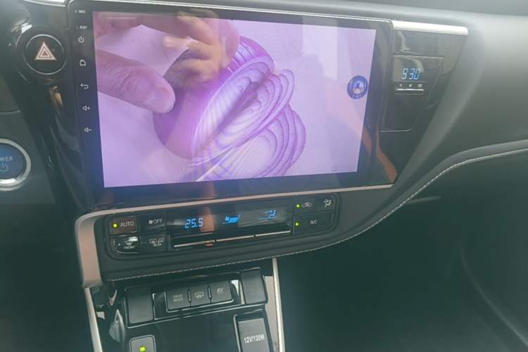 Used Toyota Corolla Hybrid E+ 2019 1.8L E-CVT Leading Edition Audio And AC Panel