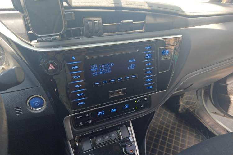 Used Toyota Corolla Hybrid E+ 2019 1.8L E-CVT Leading Edition Audio And AC Panel