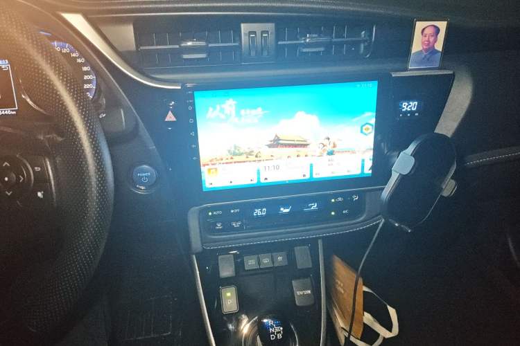Used Toyota Corolla Hybrid E+ 2019 1.8L E-CVT Leading Edition Audio And AC Panel