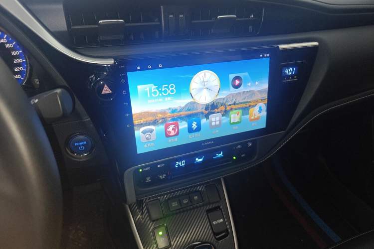 Used Toyota Corolla Hybrid E+ 2019 1.8L E-CVT Leading Edition Audio And AC Panel