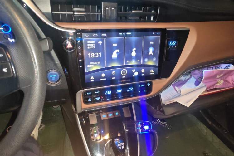 Used Toyota Corolla Hybrid E+ 2019 1.8L E-CVT Leading Edition Audio And AC Panel