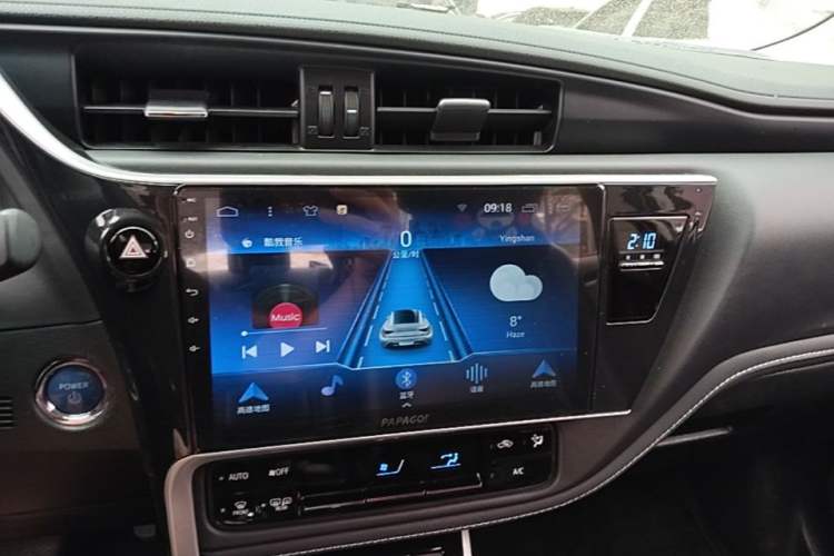 Used Toyota Corolla Hybrid E+ 2019 1.8L E-CVT Flagship Edition Audio And AC Panel