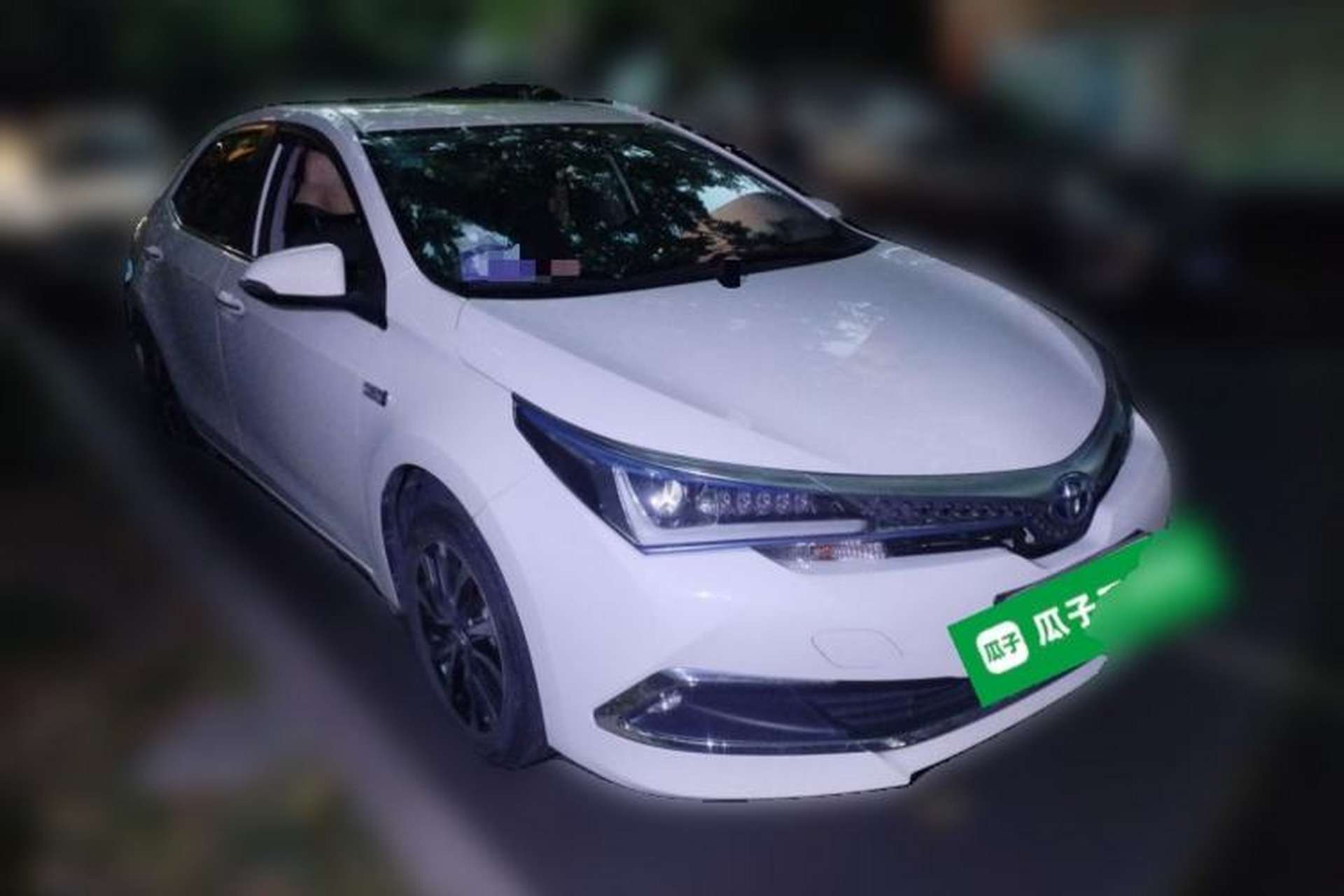 Used Toyota Corolla Hybrid E+ 2019 1.8L E-CVT Leading Edition Front Right 45 Deg