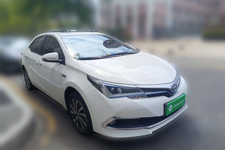 Used Toyota Corolla Hybrid E+ 2019 1.8L E-CVT Leading Edition Front Right 45 Deg