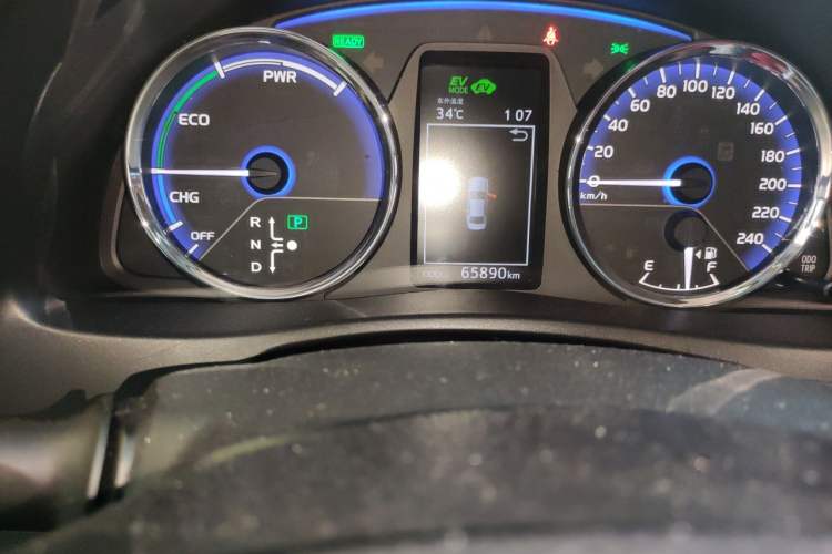 Used Toyota Corolla Hybrid E+ 2019 1.8L E-CVT Leading Edition Odometer Close Up