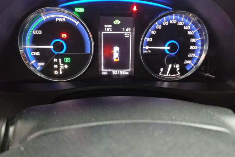 Used Toyota Corolla Hybrid E+ 2019 1.8L E-CVT Leading Edition Odometer Close Up