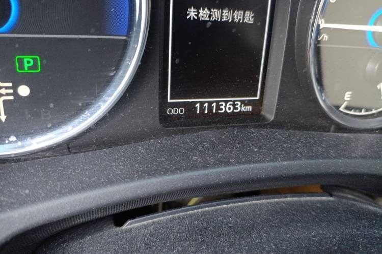 Used Toyota Corolla Hybrid E+ 2019 1.8L E-CVT Leading Edition Odometer Close Up