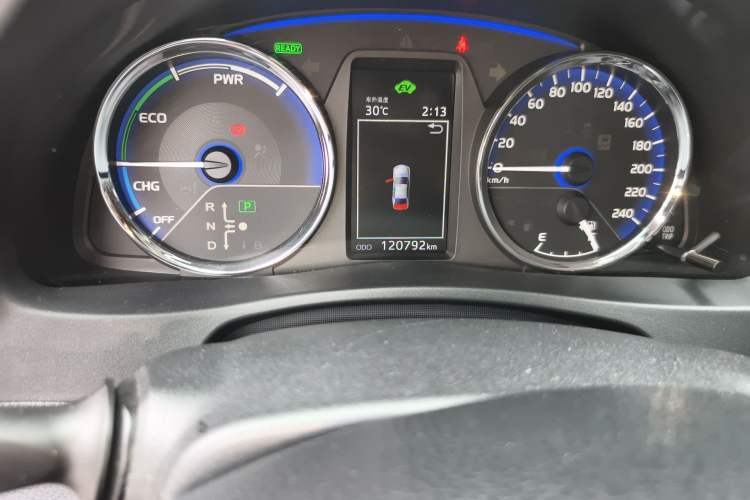 Used Toyota Corolla Hybrid E+ 2019 1.8L E-CVT Leading Edition Odometer Close Up