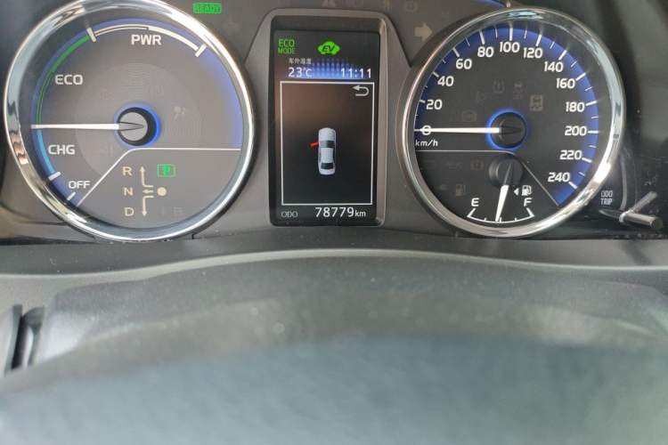 Used Toyota Corolla Hybrid E+ 2019 1.8L E-CVT Leading Edition Odometer Close Up