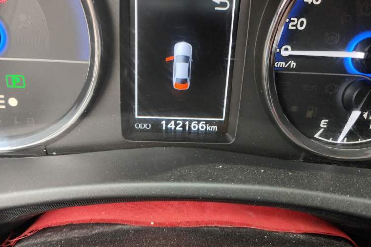 Used Toyota Corolla Hybrid E+ 2019 1.8L E-CVT Leading Edition Odometer Close Up