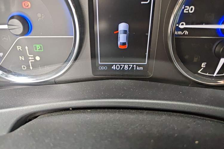 Used Toyota Corolla Hybrid E+ 2019 1.8L E-CVT Leading Edition Odometer Close Up