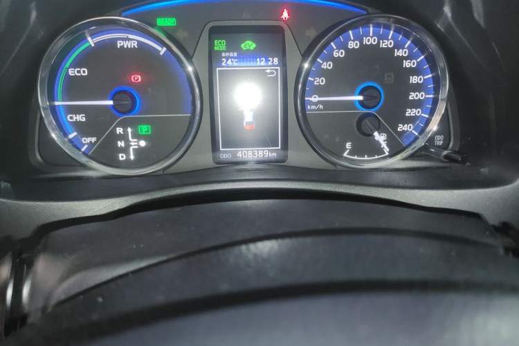 Used Toyota Corolla Hybrid E+ 2019 1.8L E-CVT Leading Edition Odometer Close Up