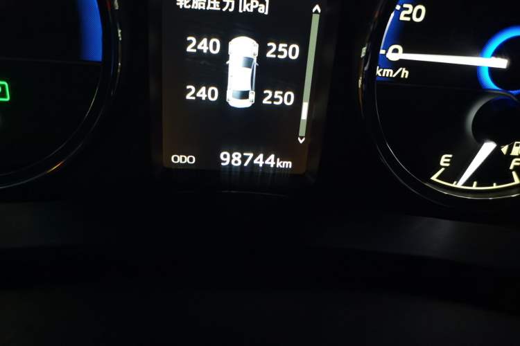 Used Toyota Corolla Hybrid E+ 2019 1.8L E-CVT Leading Edition Odometer Close Up