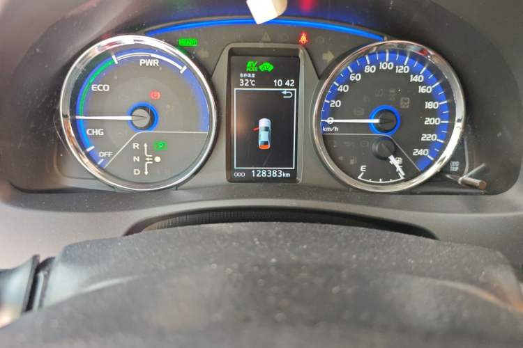 Used Toyota Corolla Hybrid E+ 2019 1.8L E-CVT Leading Edition Odometer Close Up