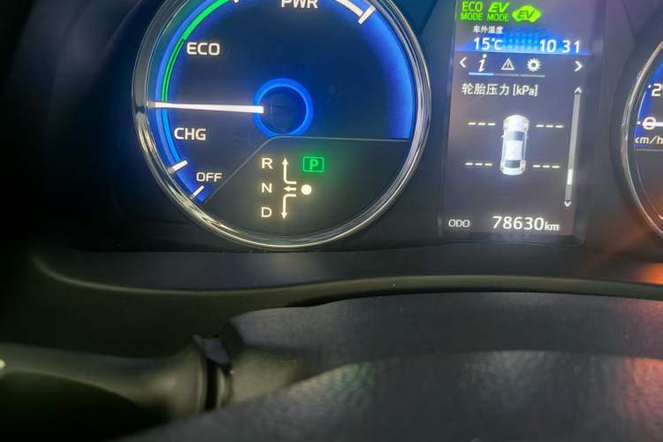 Used Toyota Corolla Hybrid E+ 2019 1.8L E-CVT Leading Edition Odometer Close Up