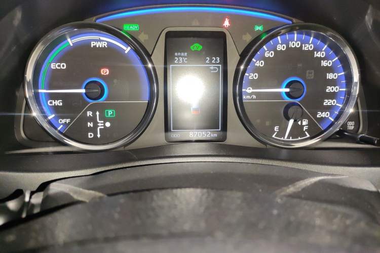 Used Toyota Corolla Hybrid E+ 2019 1.8L E-CVT Pioneer Edition Odometer Close Up