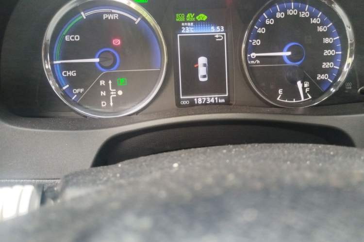 Used Toyota Corolla Hybrid E+ 2019 1.8L E-CVT Leading Edition Odometer Close Up