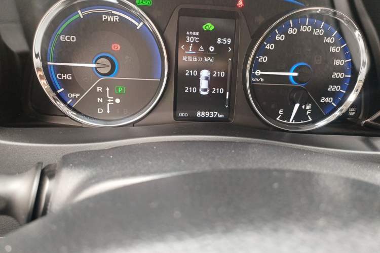 Used Toyota Corolla Hybrid E+ 2019 1.8L E-CVT Leading Edition Odometer Close Up