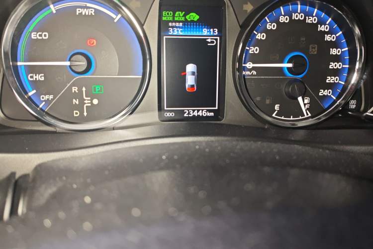 Used Toyota Corolla Hybrid E+ 2019 1.8L E-CVT Leading Edition Odometer Close Up