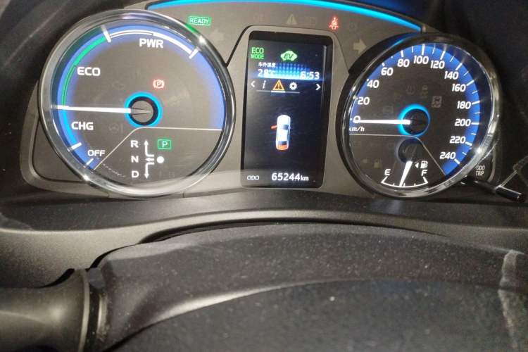 Used Toyota Corolla Hybrid E+ 2019 1.8L E-CVT Leading Edition Odometer Close Up