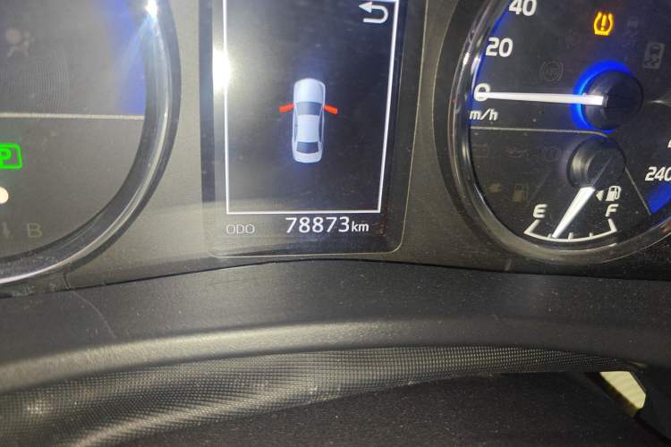 Used Toyota Corolla Hybrid E+ 2019 1.8L E-CVT Leading Edition Odometer Close Up