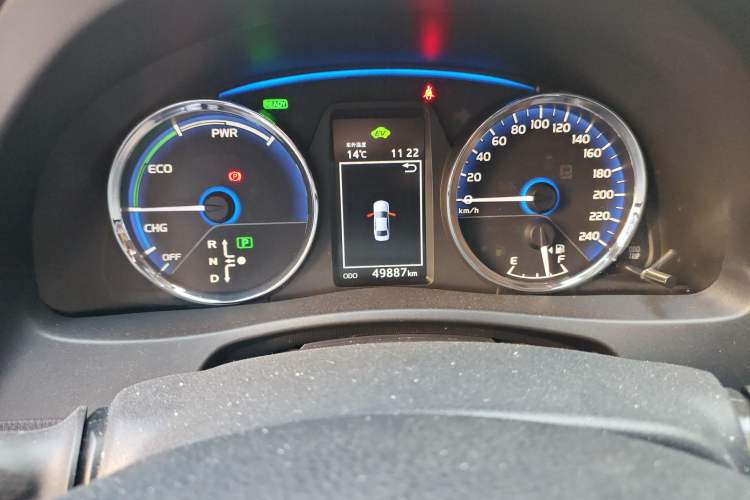Used Toyota Corolla Hybrid E+ 2019 1.8L E-CVT Leading Edition Odometer Close Up