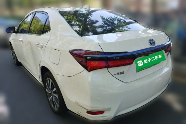 Used Toyota Corolla Hybrid E+ 2019 1.8L E-CVT Leading Edition Rear Left 45 Deg