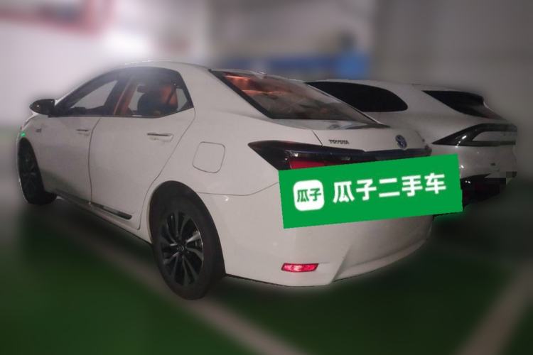 Used Toyota Corolla Hybrid E+ 2019 1.8L E-CVT Luxury Edition Rear Left 45 Deg