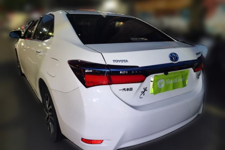 Used Toyota Corolla Hybrid E+ 2019 1.8L E-CVT Leading Edition Rear Left 45 Deg