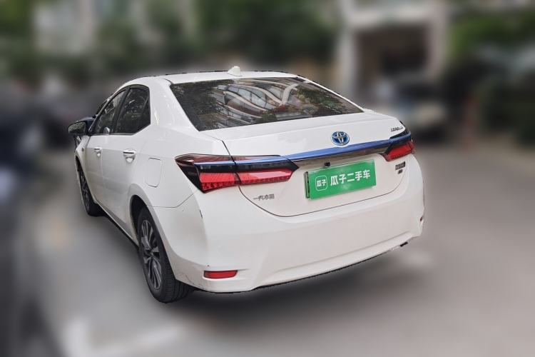 Used Toyota Corolla Hybrid E+ 2019 1.8L E-CVT Leading Edition Rear Left 45 Deg