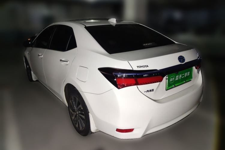Used Toyota Corolla Hybrid E+ 2019 1.8L E-CVT Pioneer Edition Rear Left 45 Deg