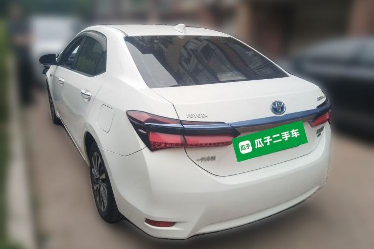 Used Toyota Corolla Hybrid E+ 2019 1.8L E-CVT Leading Edition Rear Left 45 Deg