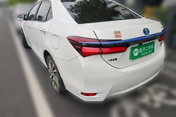 Used Toyota Corolla Hybrid E+ 2019 1.8L E-CVT Leading Edition Rear Left 45 Deg