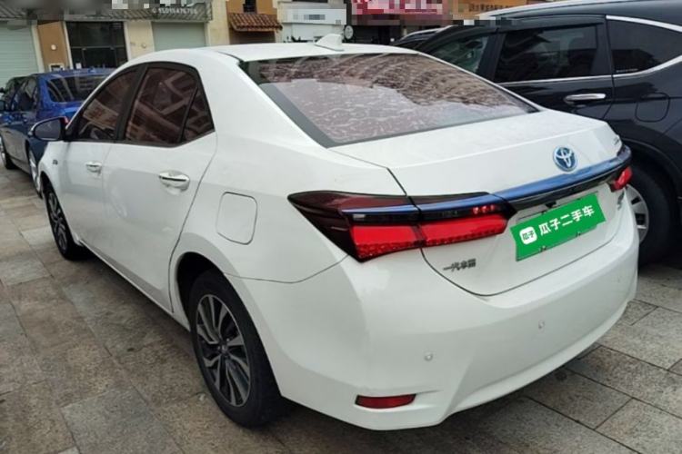 Used Toyota Corolla Hybrid E+ 2019 1.8L E-CVT Flagship Edition Rear Left 45 Deg
