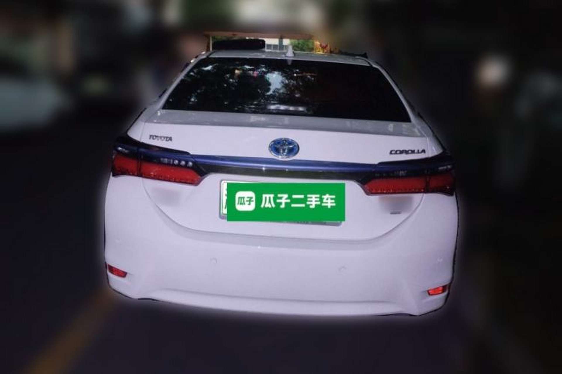 Used Toyota Corolla Hybrid E+ 2019 1.8L E-CVT Leading Edition Rear
