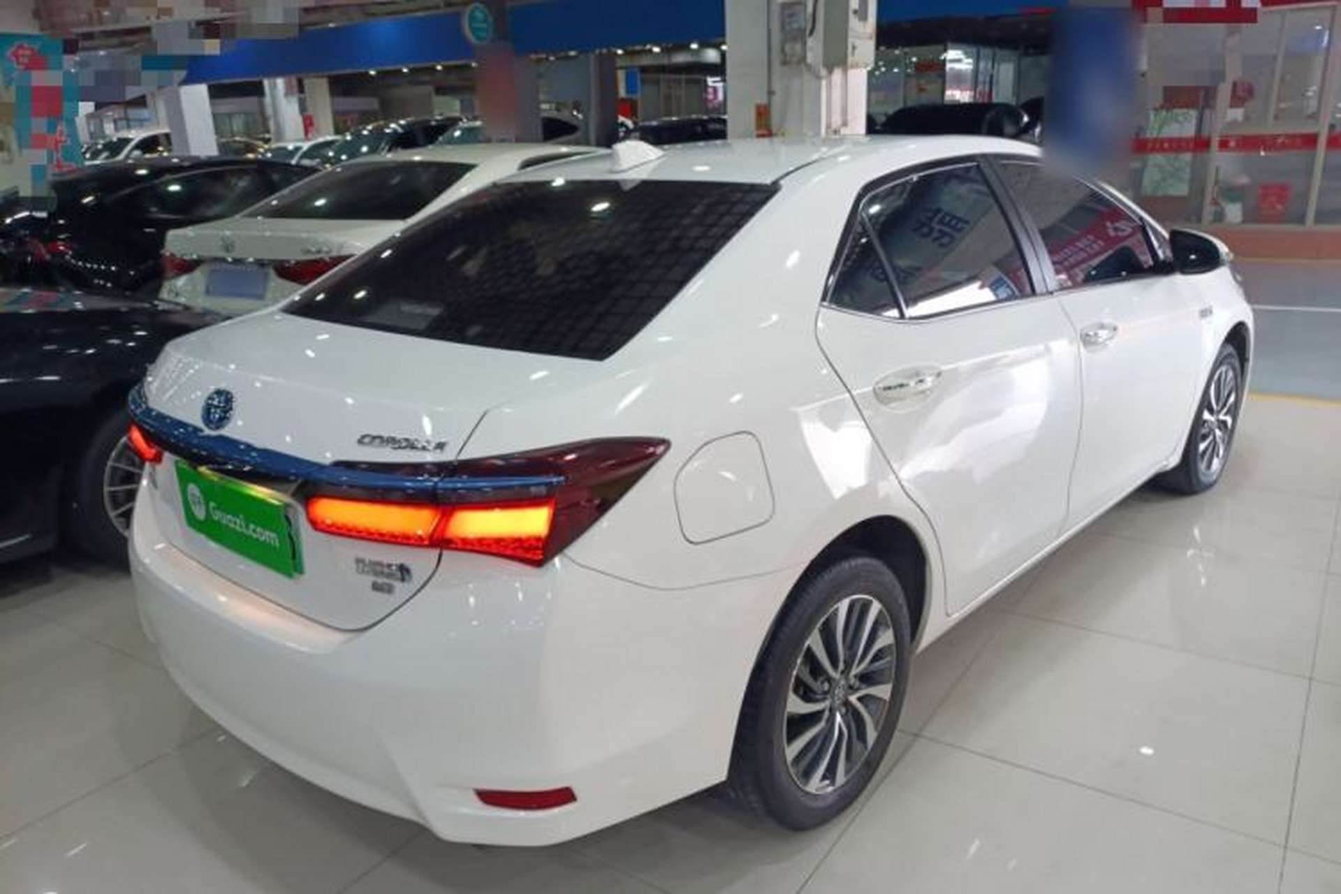 Used Toyota Corolla Hybrid E+ 2019 1.8L E-CVT Leading Edition Rear Right 45 Deg