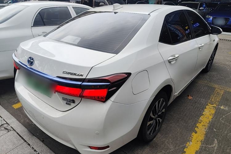 Used Toyota Corolla Hybrid E+ 2019 1.8L E-CVT Luxury Edition Rear Right 45 Deg
