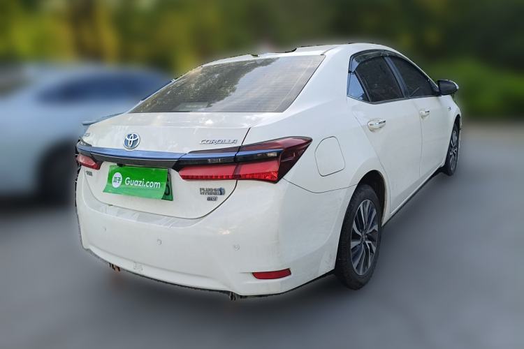 Used Toyota Corolla Hybrid E+ 2019 1.8L E-CVT Leading Edition Rear Right 45 Deg