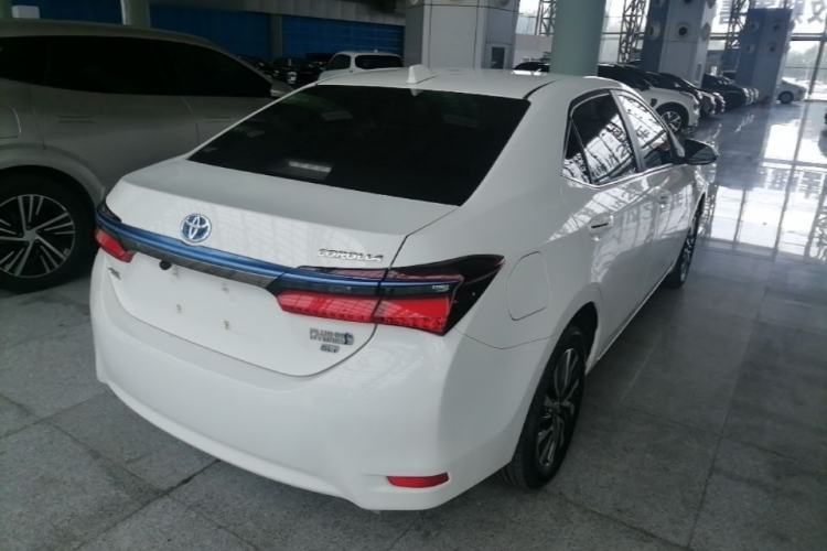 Used Toyota Corolla Hybrid E+ 2019 1.8L E-CVT Leading Edition Rear Right 45 Deg