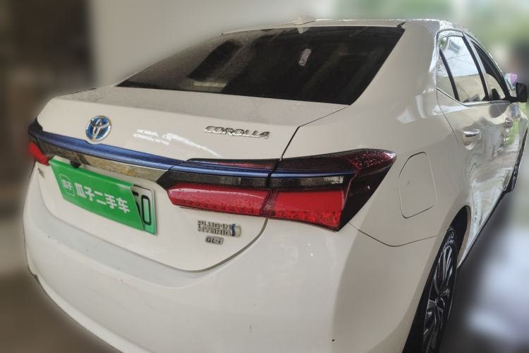 Used Toyota Corolla Hybrid E+ 2019 1.8L E-CVT Leading Edition Rear Right 45 Deg