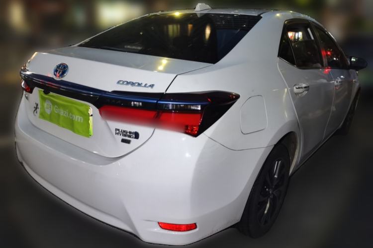 Used Toyota Corolla Hybrid E+ 2019 1.8L E-CVT Leading Edition Rear Right 45 Deg