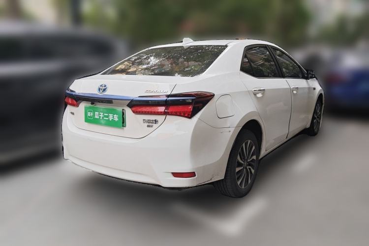 Used Toyota Corolla Hybrid E+ 2019 1.8L E-CVT Leading Edition Rear Right 45 Deg