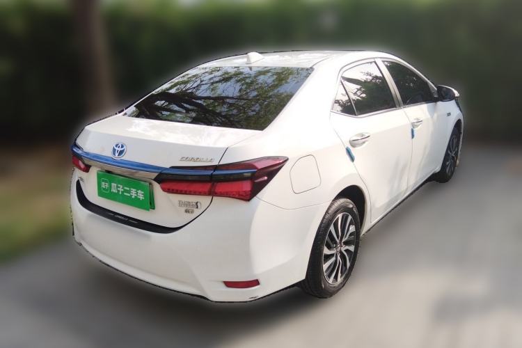 Used Toyota Corolla Hybrid E+ 2019 1.8L E-CVT Leading Edition Rear Right 45 Deg