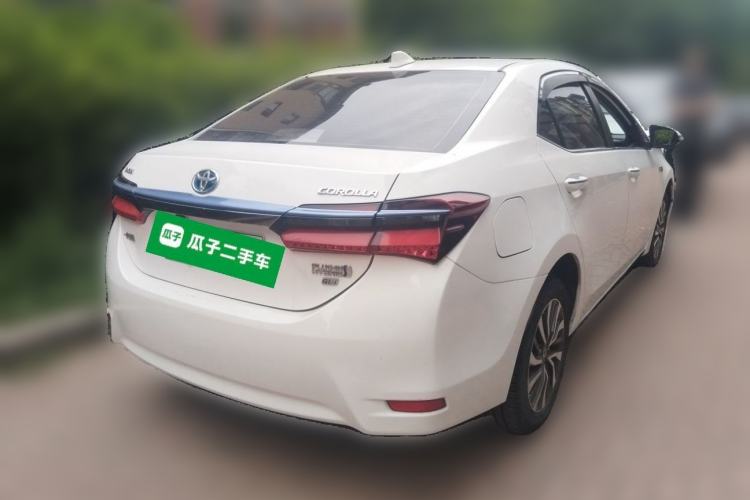 Used Toyota Corolla Hybrid E+ 2019 1.8L E-CVT Leading Edition Rear Right 45 Deg
