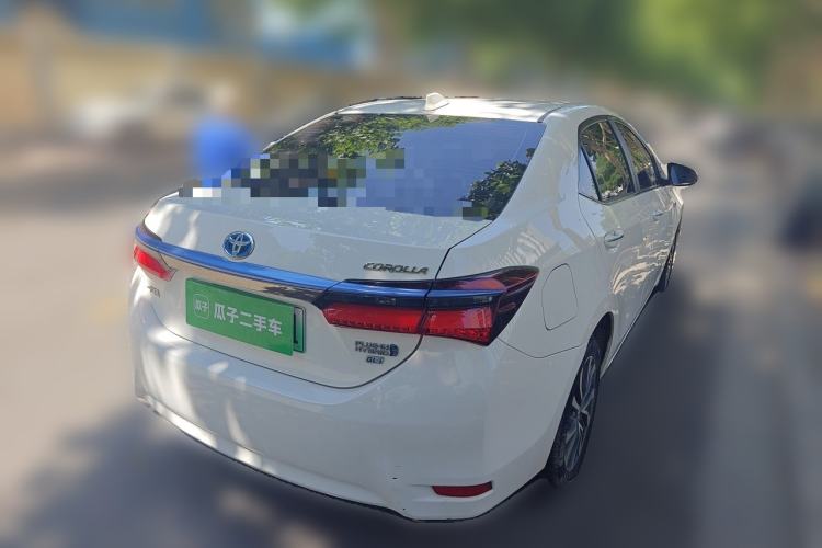 Used Toyota Corolla Hybrid E+ 2019 1.8L E-CVT Leading Edition Rear Right 45 Deg