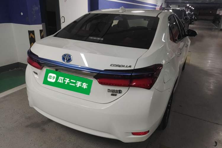 Used Toyota Corolla Hybrid E+ 2019 1.8L E-CVT Leading Edition Rear Right 45 Deg