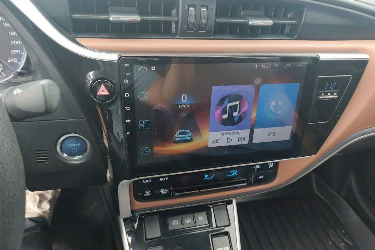 Used Toyota Corolla Hybrid E+ 2020 1.8L E-CVT Comfort Edition Audio And AC Panel