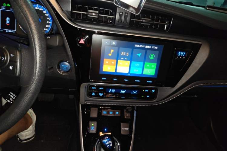 Used Toyota Corolla Hybrid E+ 2020 1.8L E-CVT Comfort Edition Audio And AC Panel