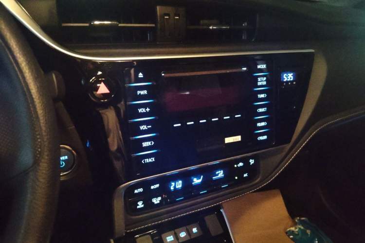 Used Toyota Corolla Hybrid E+ 2020 1.8L E-CVT Comfort Edition Audio And AC Panel